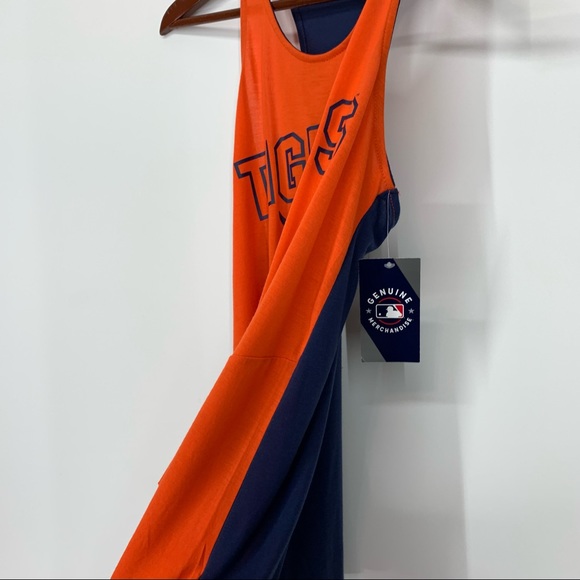 Genuine Merchandise Detroit Tigers Tie Front Waist Soft Muscle Tank Nwt Girls XL - Picture 4 of 16